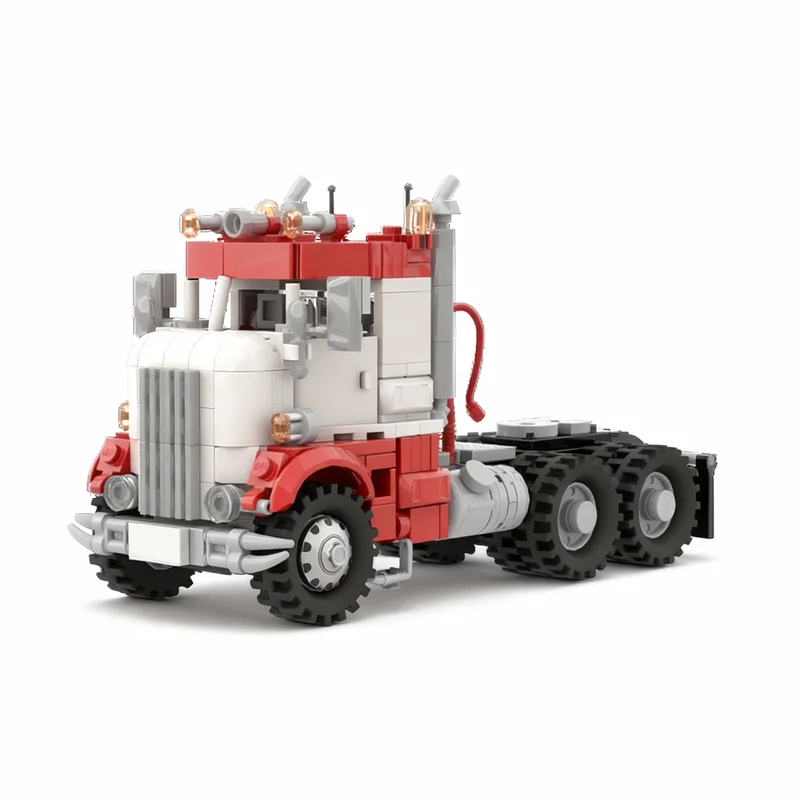 

NEW 362PCS MOC Creative Model Peterbilt 350 Coe Building Blocks DIY Assembly Building Blocks Display Gift Decoration Decor Set