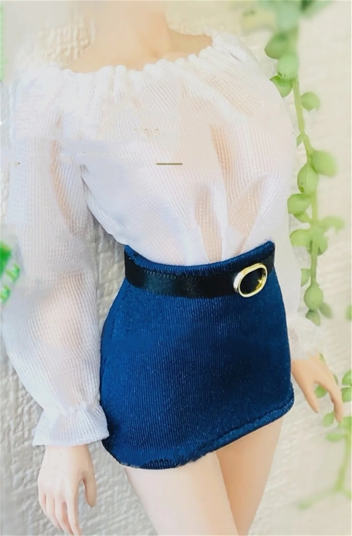 

Топ с длинными рукавами для женщины-солдата в масштабе 1/6, топ на одно плечо, кофейный свитер для 12-дюймовой экшн-фигурки, модель игрушки