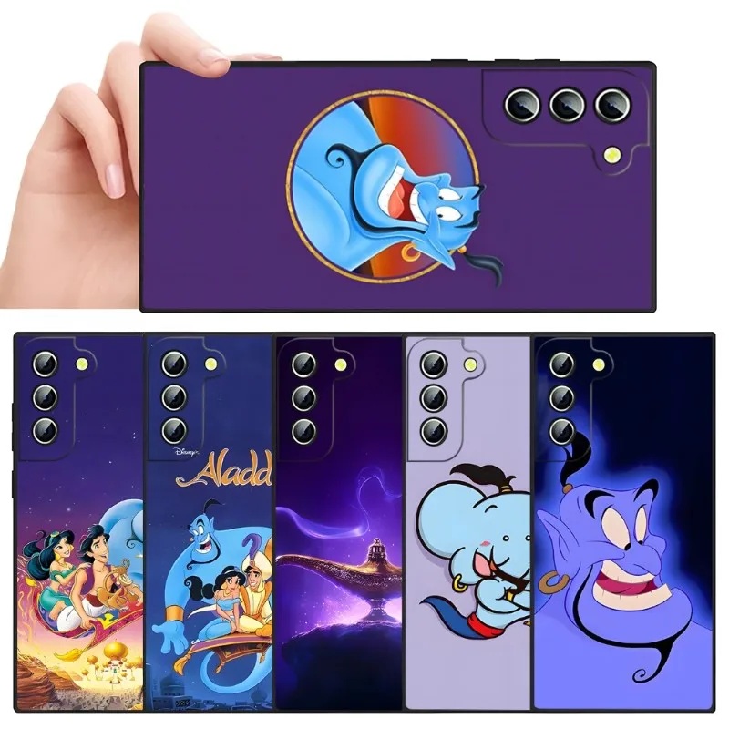 Disney Aladdin Phone Case For Samsung Galaxy S23 S21 S22 S20 S30 Ultra Fe S10 S8 S9 Note 20 10 Pro Plus Back Cover