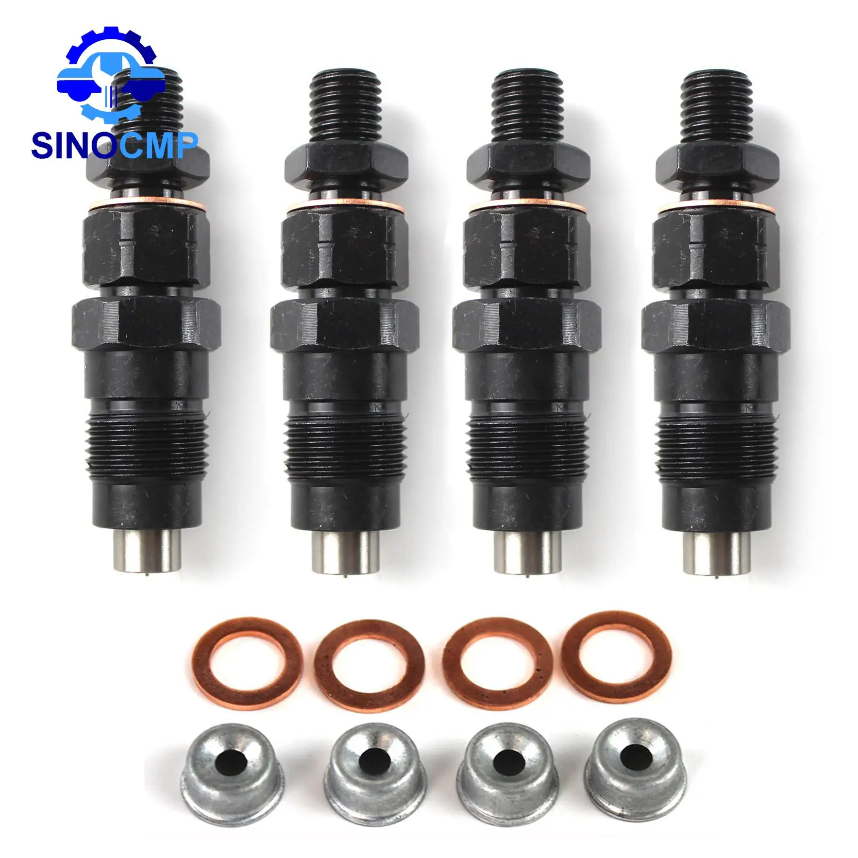 4 szt. wtryskiwaczy paliwa 4D55 4D55T do silników diesla Mitsubishi Pajero Triton Delica L300 L200