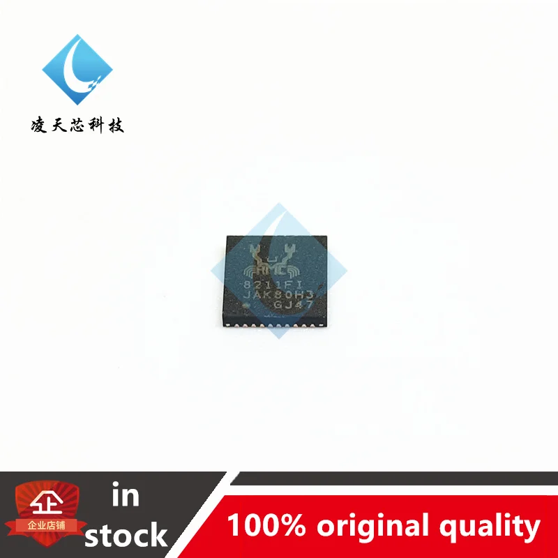 RTL8211FI-CG Silk Screen: 8211FI QFN40 Gigabit Ethernet Transceiver Chip Original and Genuine