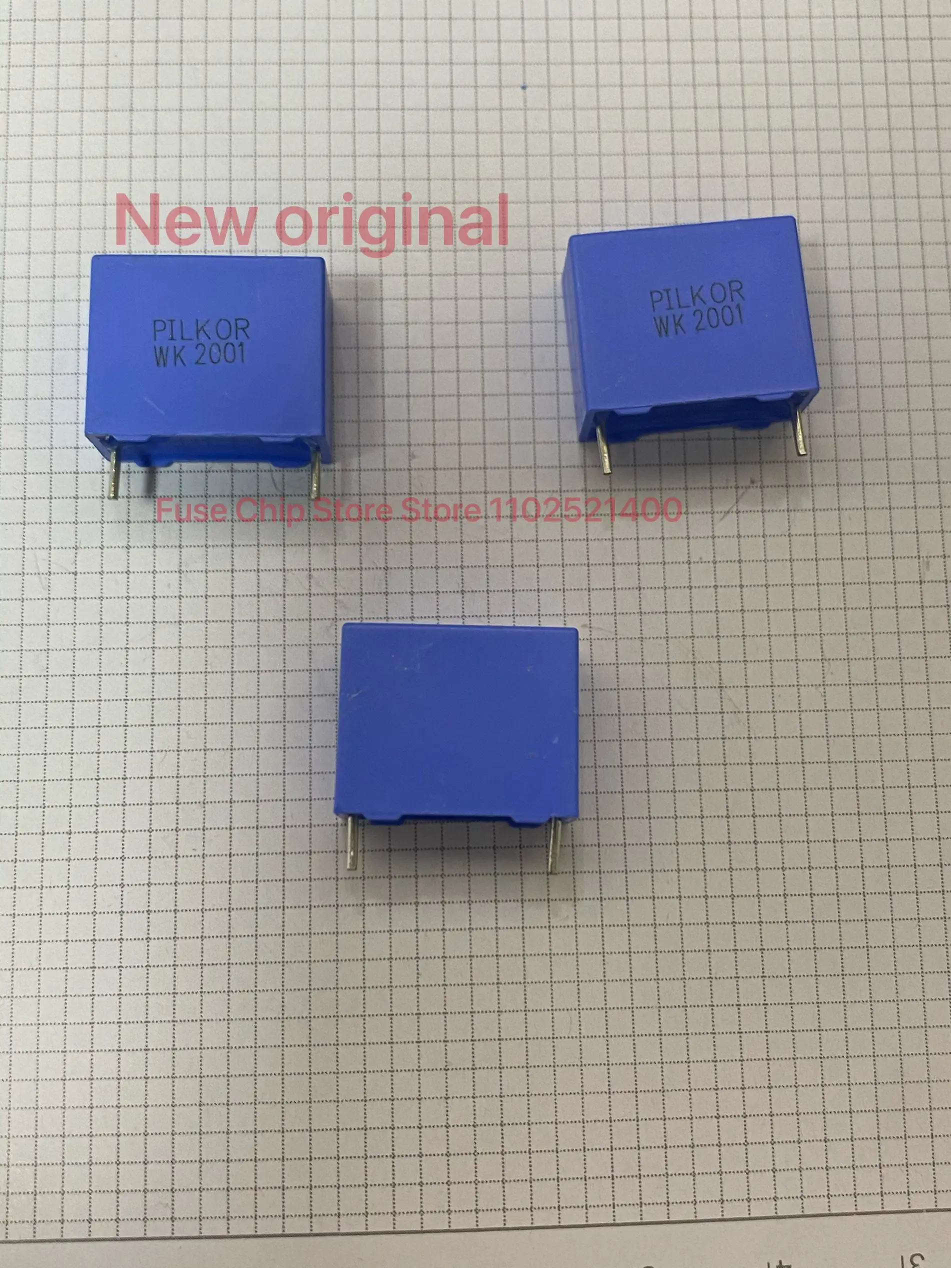 10PCS Original  PILKOR BC MKP372 0.82UF 500V P15MM 824 820NF 824/500V blue FILM CAPACITOR MKP 372 0.82uf/500v