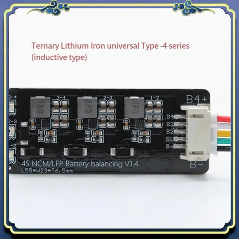 

Portable 4S 1.2A Balance Equalizer Module Li- Lifepo4 Lithium Battery Active Balancer Energy Transfer
