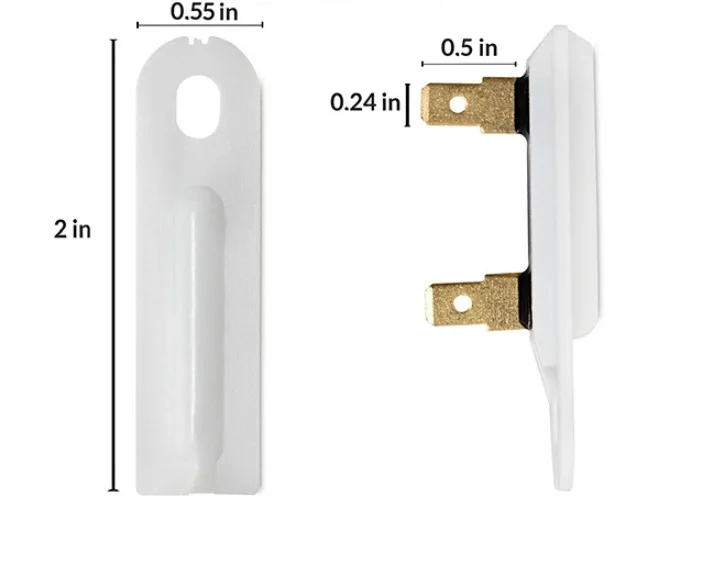 10A to 16A Thermal Fuse for Dryer 440V Max Voltage Wide Application in Rice Cooker Refrigerator Heater Air Conditioner
