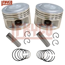 49mm Bore Piston Ring Set for Yamaha Virago XV250 V Star 250 Route 66 Keeway Cruiser Dorado Supershadow Vento V-thunder COLT 250