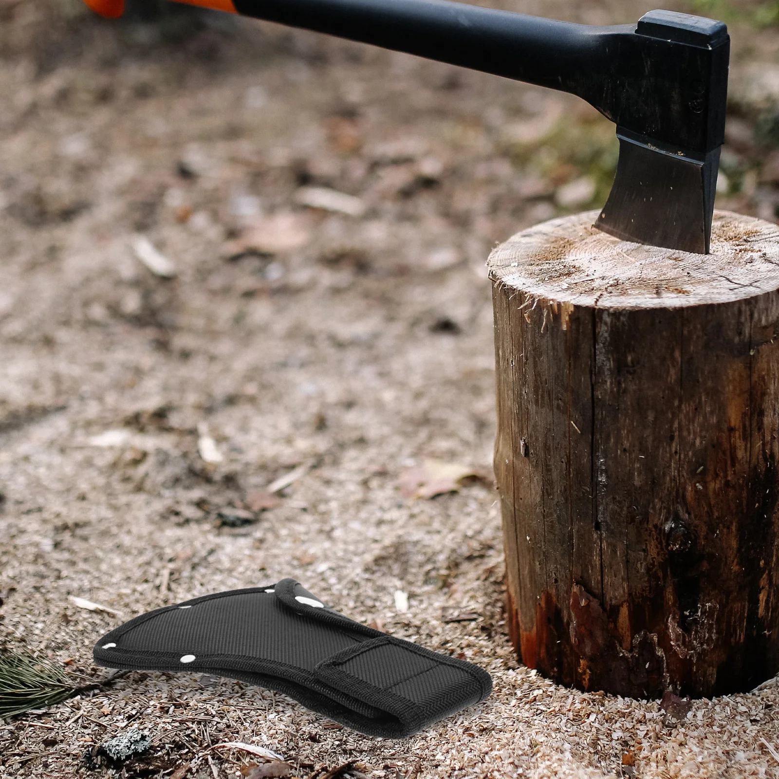 الفأس الغطاء الواقي النايلون الأكمام التخييم في الهواء الطلق المحمولة الفأس غمد السلس دائم واقي الرأس #1