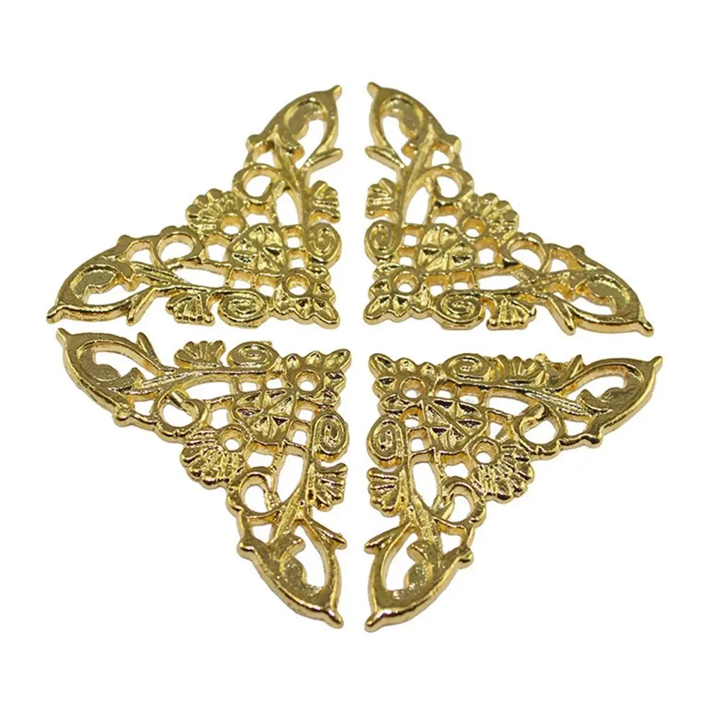 

with Screwss Jewelry Box Feet Leg Home Decor Gifts Case Scrapbook Album Decorative Protector Corner Brackets Furniture Hardware