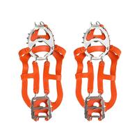 Non slip Crampon Shoe Covers Cleats Shoes Grips for Hiking Spikes Safe Protect Ice Snow Traction Winter Walking Outdoor Anti
