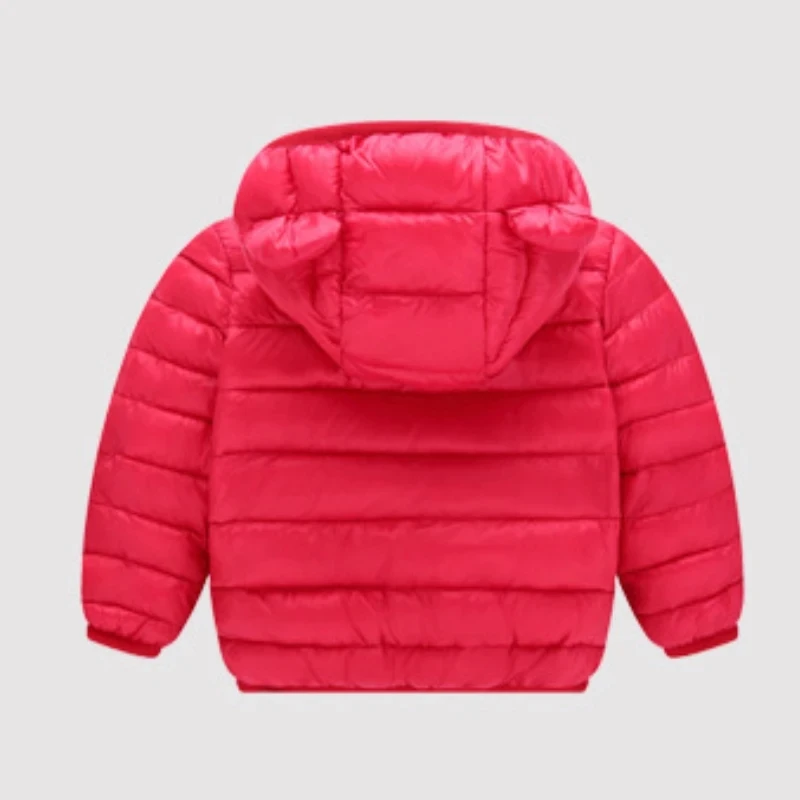 Giacca invernale calda con cappuccio piumino casual versatile ragazzi ragazze 0-5 anni versione coreana di abbigliamento per bambini alla moda