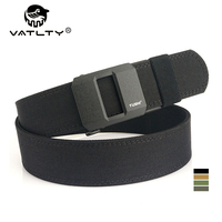 VATLTY 2024 Stiff Tactical Belt for Men Metal Automatic Buckle Military Police Duty Belt 1100D Nylon Gun Belt Casual Girdle Male