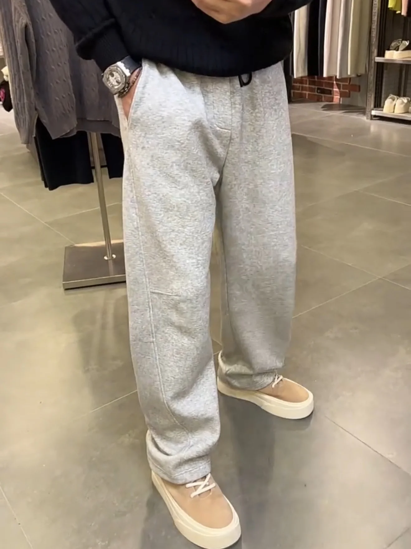 

Autumnal Mamba Cotton Embroidered Straight Leg Casual Trousers Men's Loose Fashionable Sports Pants Comfortable Loose Fit