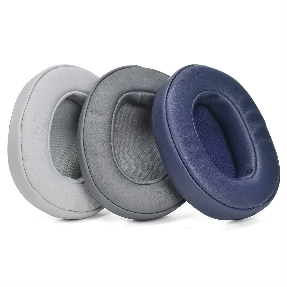 Almohadillas de cuero proteico para los oídos, almohadillas de repuesto de esponja para los oídos, orejeras suaves para Crusher Skullcandy Wireless/Crusher ANC/Hesh3