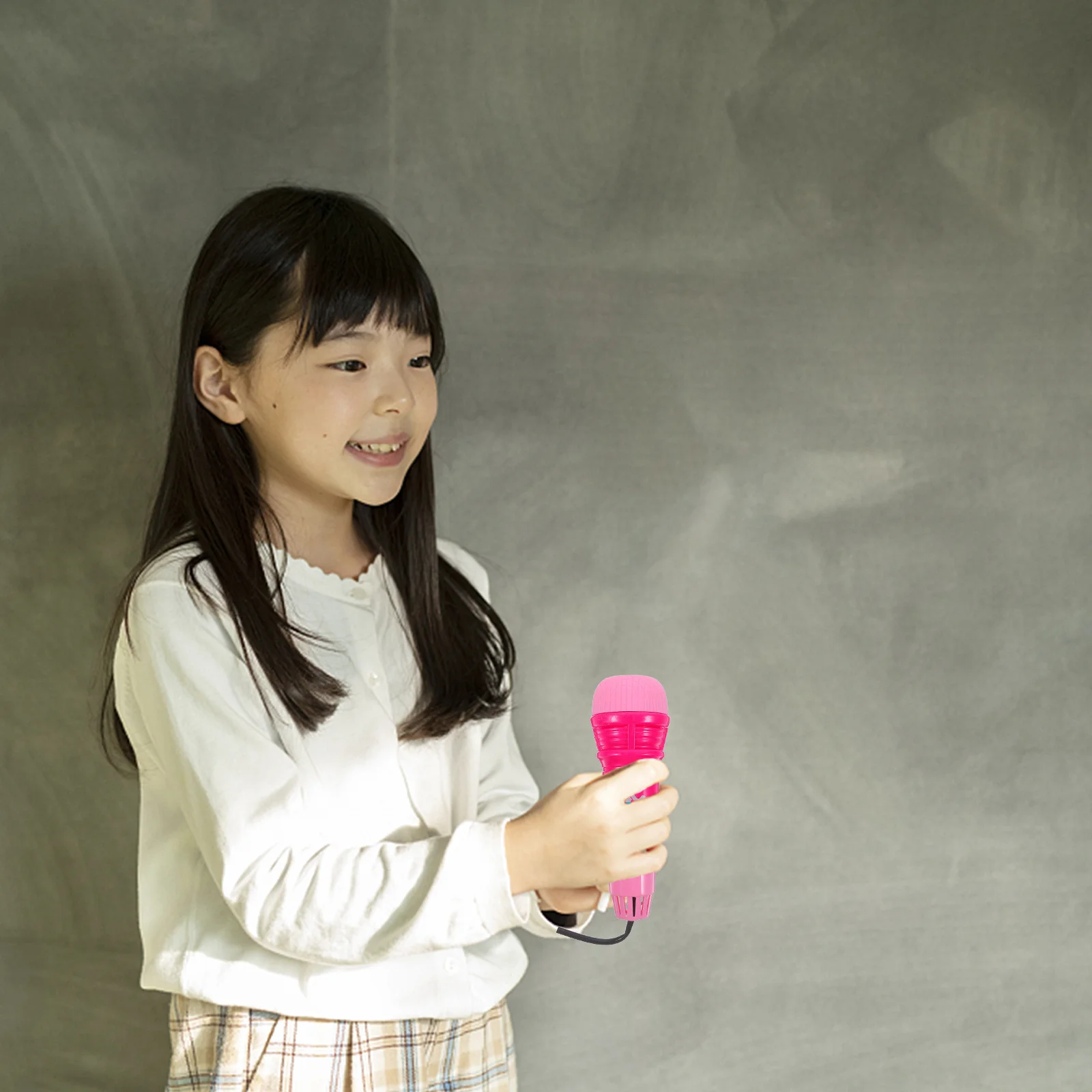 

5 шт., имитация эхо-микрофона для детей, физический звуковой эффект, безопасный пластик, конструкция, сильная ручка, воображающие игры, обучение