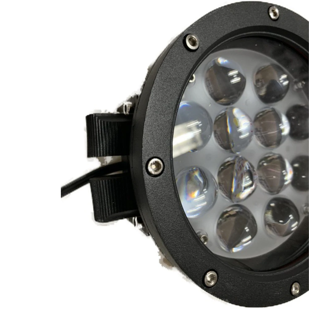 7-Zoll-4D-LED-Arbeitsscheinwerfer für Offroad-SUV-LKW, Nebelscheinwerfer, LED-Spotlichter, hochhelle Arbeitsleuchten – Detail 10