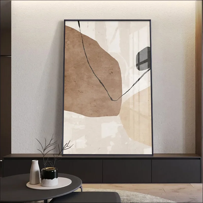 Simple Abstract Painting, Canvas Painting Line Aesthetics of Abstract Poster Wall Painting,modern