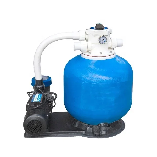 High Quality Fiberglass Swimming Pool Sand Filter For Natatorium Swimming Pool Pump And Filtration Set