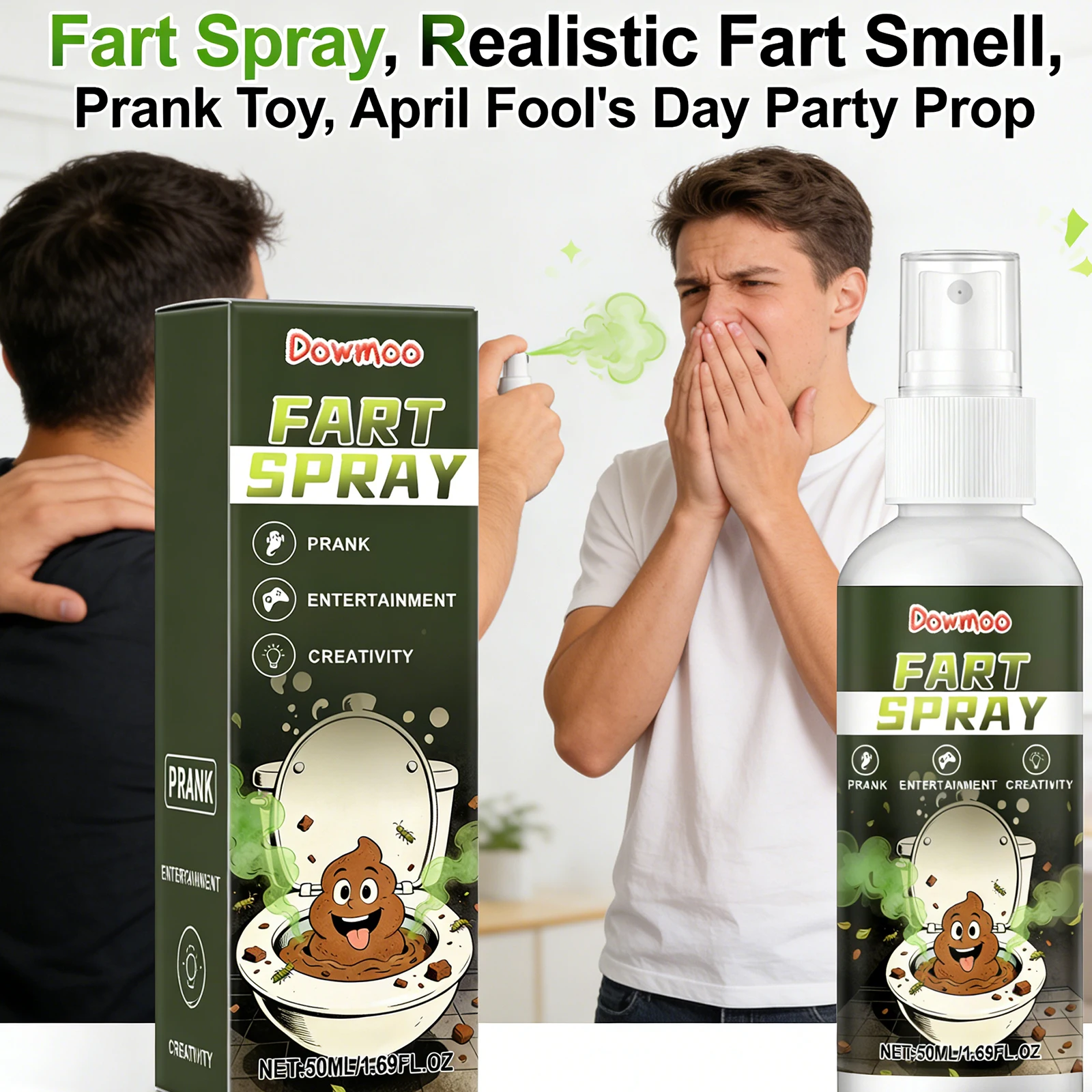 

﻿Strong Stink Spray Realistic Fart Odor Bring Joyful Laughter Enhance Party Interaction Funny Toys Fool's Day Party Trick Spray