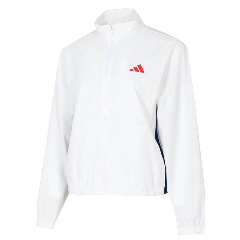 

Adidas Women's Sportswear Fitness Training Running Workout Trendy Fashion Woven Jacket Kh0178