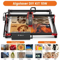 Algolaser Laser Master 10W DIY-KIT Woodworking Engraver For Beginner Offline Control 40*40cm Table CNC Cutting Engraving Machine