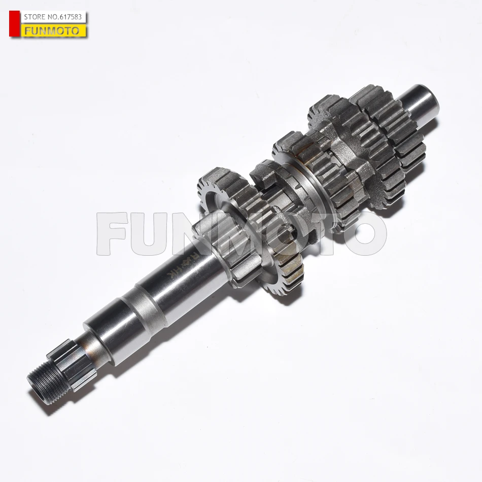 

Drive Gear Shaft for JIANSHE250/LONCIN 250 ATV JS250 Engine Model Name is 171FMM JS-FG