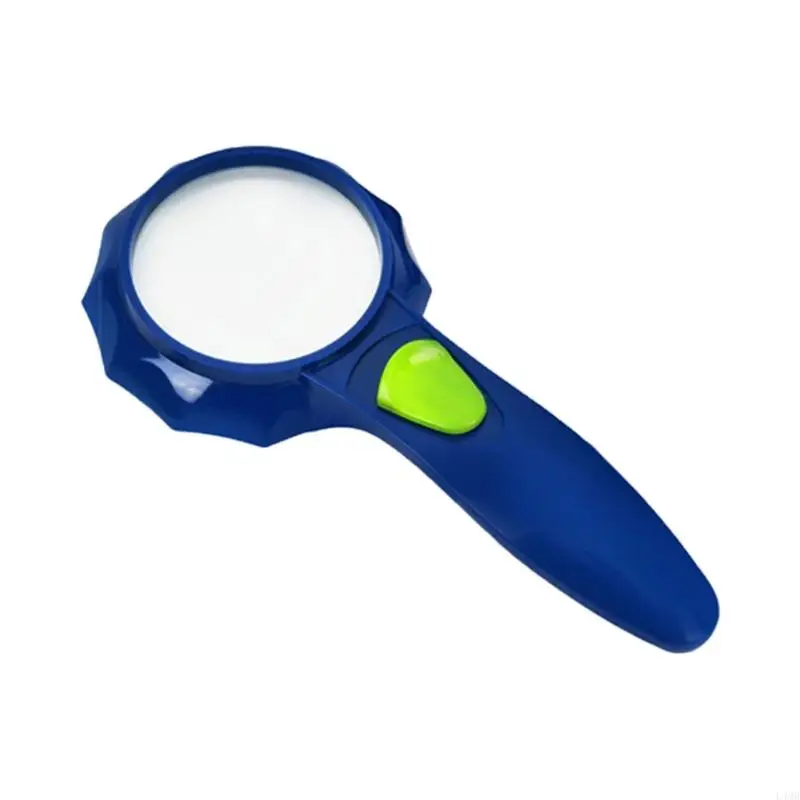 L4MB Optical Magnifier Umbrella Magnifier Abs untuk Penilaian Perhiasan & Bacaan Buku
