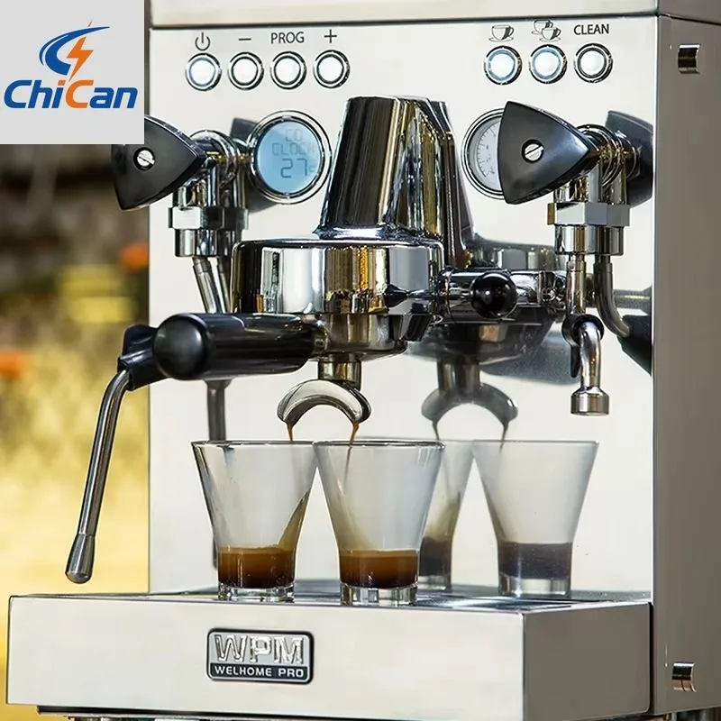

【Hot】WPM kd-310P commercial espresso coffee machine/stainless steel espresso coffee maker with large capacity and automatic was