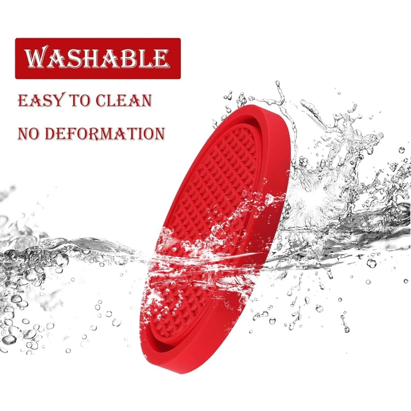 Picture 4: 4PCS Car Cup Coaster Universal Non-Slip Cup Holders Embedded in Ornaments Coaster, Car Interior Accessories