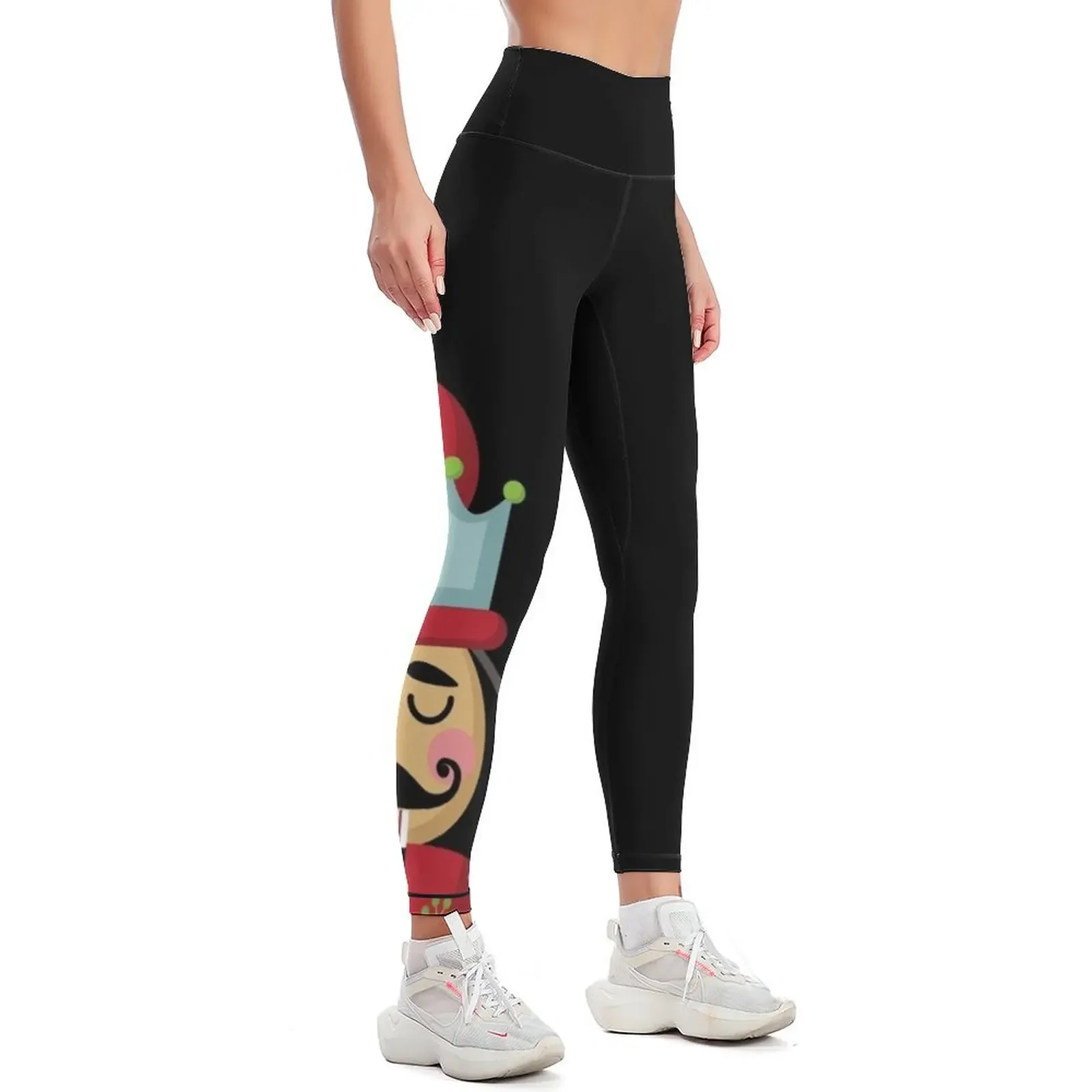 Cartoon Nutcracker Leggings Fitness woman sporty woman gym Women sports push up tights for Womens Leggings