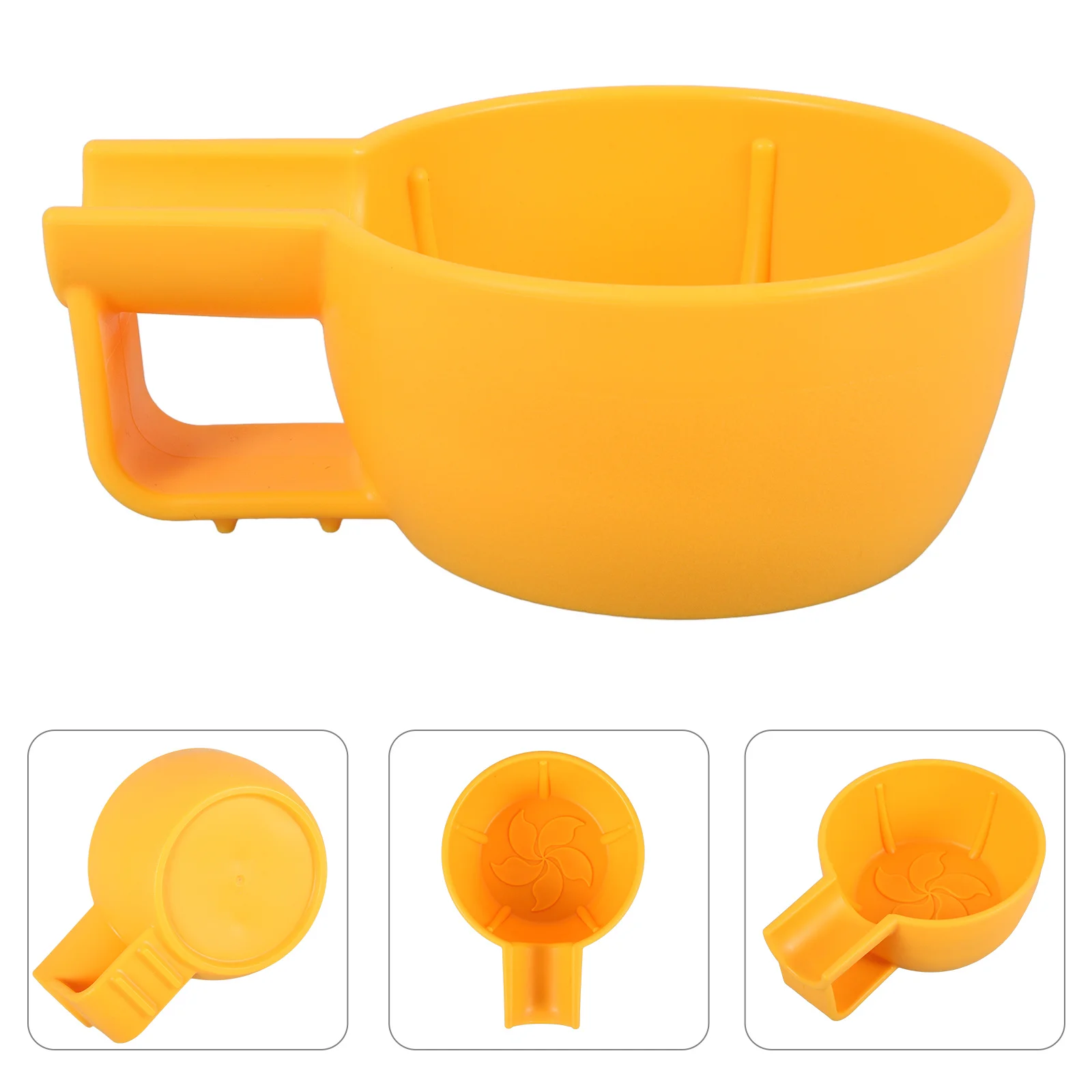 Mangkuk Krim Cukur Kapasitas Besar Mangkuk Sabun Cukur Praktis Ringan Tahan Lama Tepi Halus Desain Stabil untuk Kulit Pria