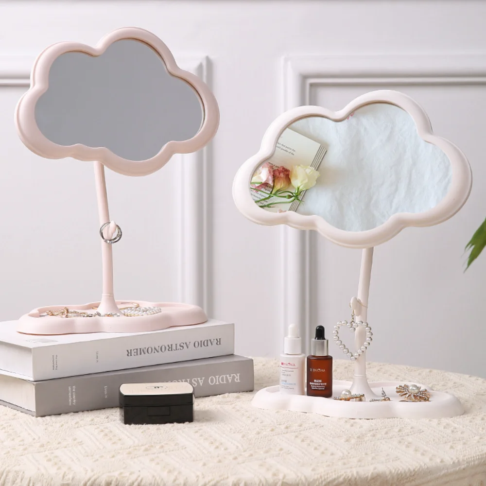 Espelho de alta definição em forma leve espelho de penteadeira mesa espelho de vaidade inovador para penteadeira quarto escritório