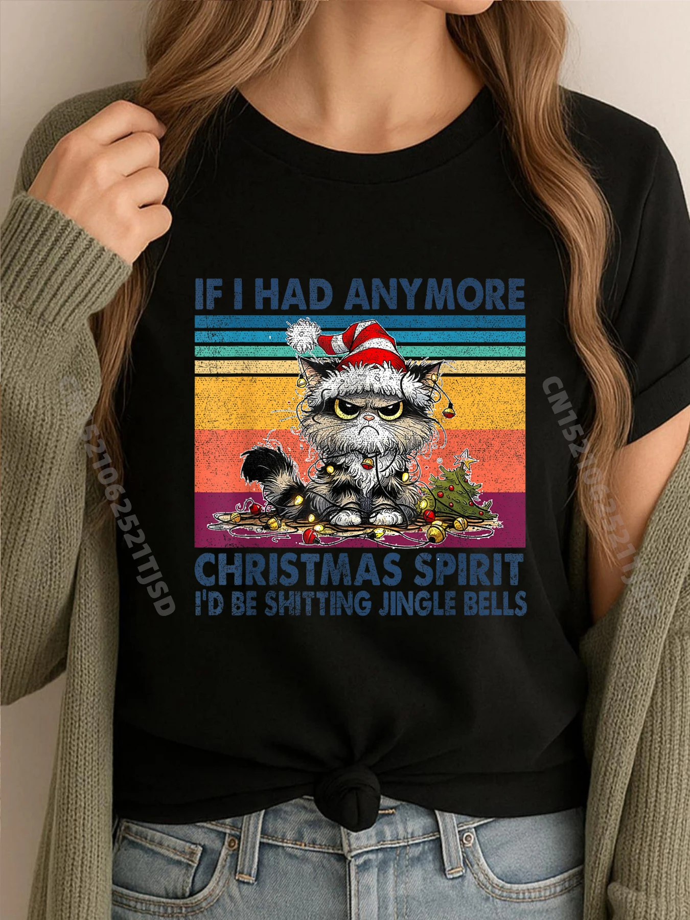 

Если бы я был рождественским духом I D Be Shitting Jingle, уличная мужская одежда в стиле хип-хоп, группа