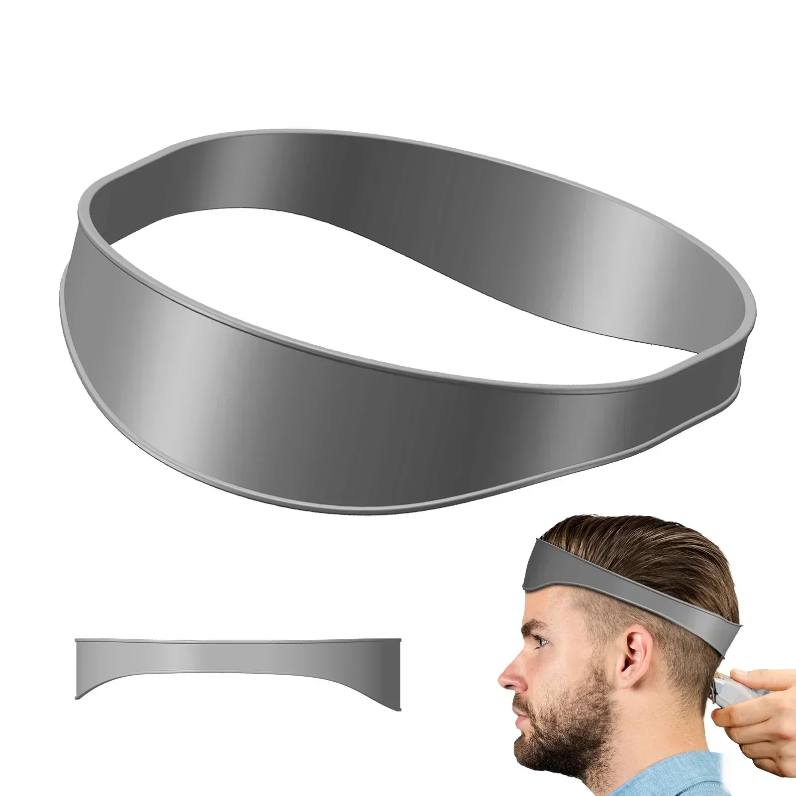 Hair Trimming Ruler Neckline Guide Comb