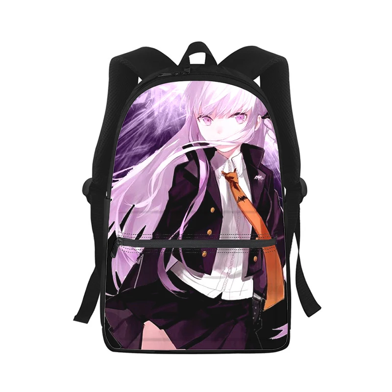 Danganronpa Kikaku khuko tas punggung pria dan wanita, tas punggung Laptop motif 3D, tas sekolah pelajar, Tas bepergian untuk anak-anak