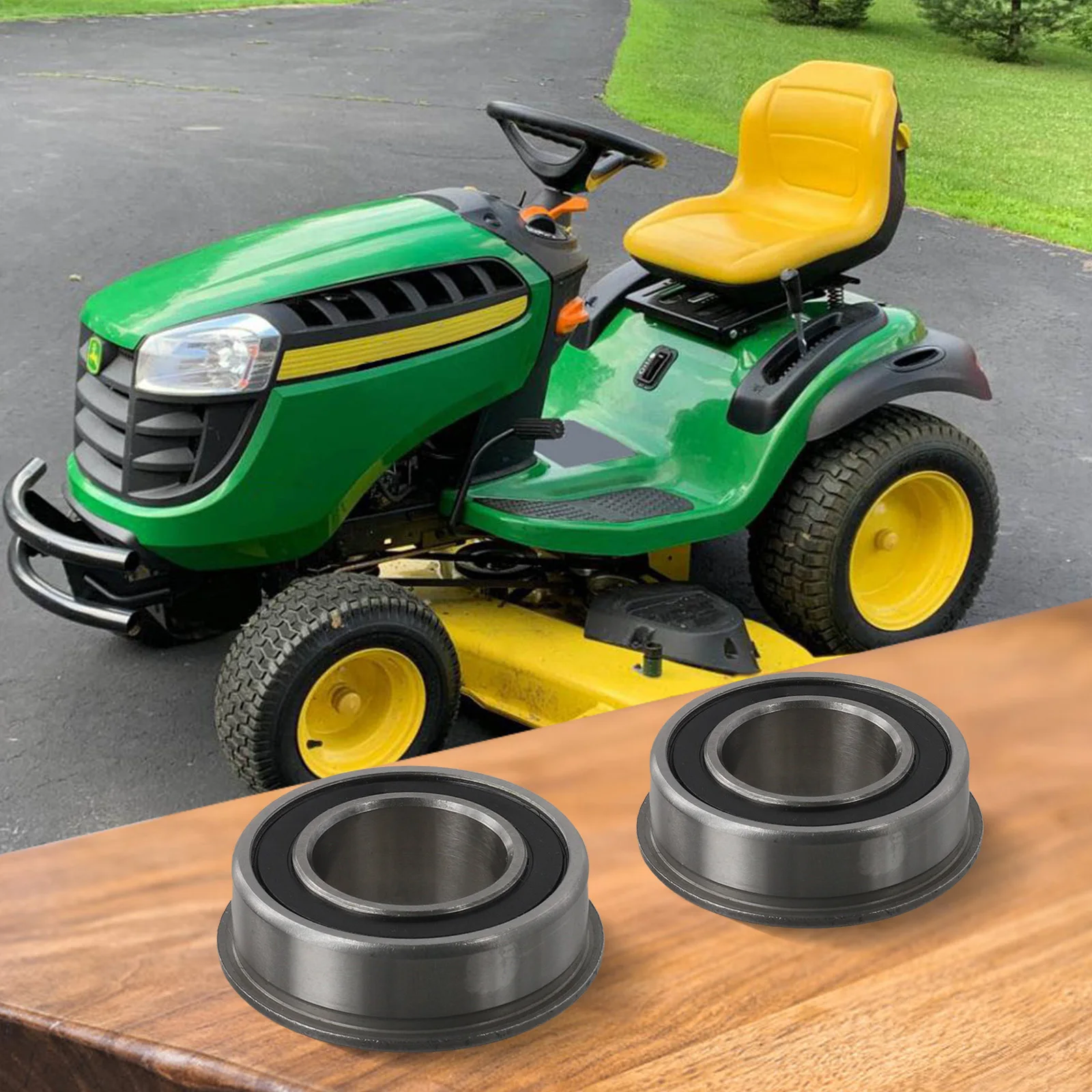 

Садовые тракторы Сменные OEM подшипники Низкие расходы на обслуживание Универсальные для различных моделей Совместимость с AM127304 как показано на рисунке