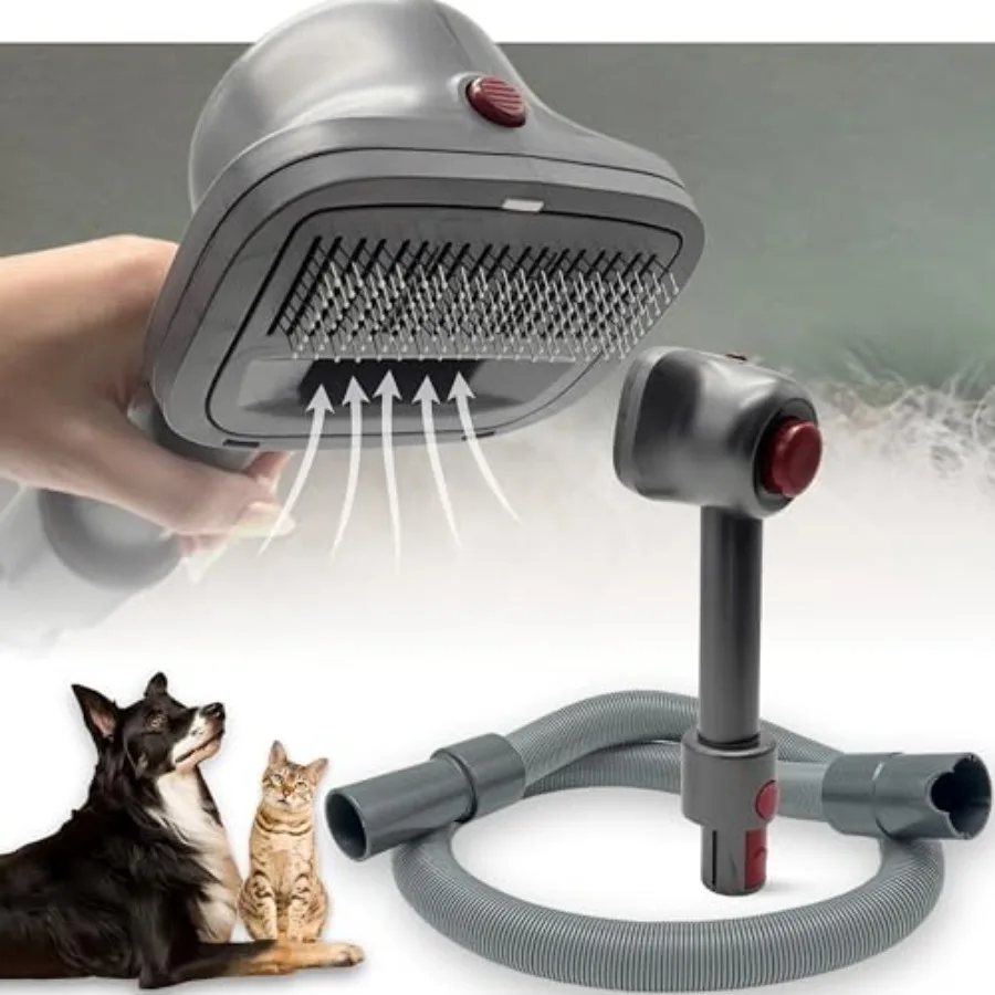 

Pet Hair Grooming Brush Vacuum Attachment for Dyson V7 V8 V10 V11 V15/Big Ball/V6 DC58 DC59, Compatible with Shark NV501/HV322/