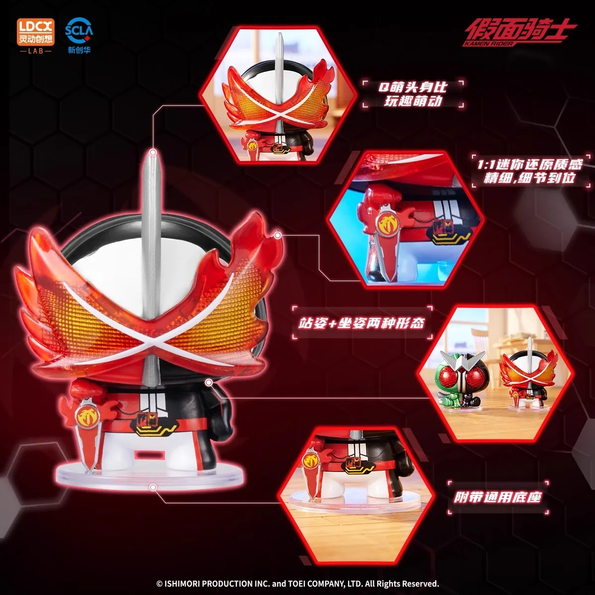 ของแท้ Ldcx Kamen Rider Mini Q Palm Hero Vol. กล่องสุ่มของเล่นฟิกเกอร์ ดีเคอด ซิโอ ของสะสม ของตกแต่ง ของขวัญสำหรับเด็กผู้ชาย