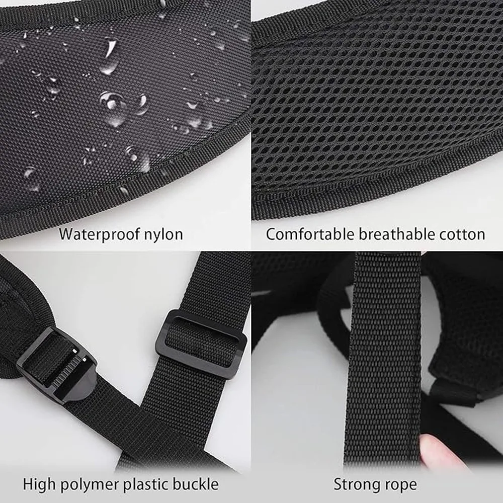 Golf Bag Backpack Strap Double Shoulder Strap Replacement Golf Bag Sling Universal Fit