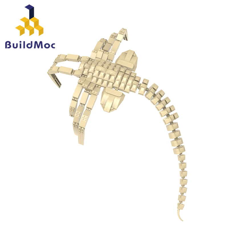 

Buildmoc Movie Aliened Facehugger Monster Figures MOC Set Building Blocks Kits Toys for Children Kids Gifts Toy 564PCS Bricks