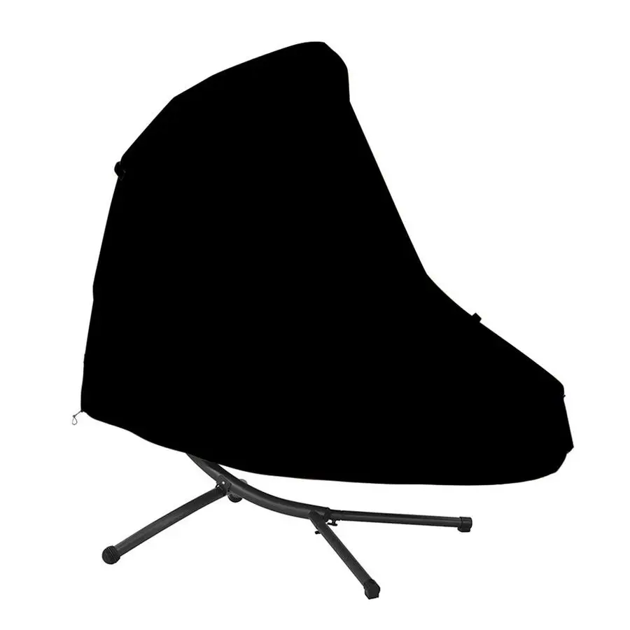 

Inch Patio Hanging Chaise Lounge and Stand Cover with Zipper Waterproof Outdoor Curved Steel Hammock Lounger Swing Chair Covers