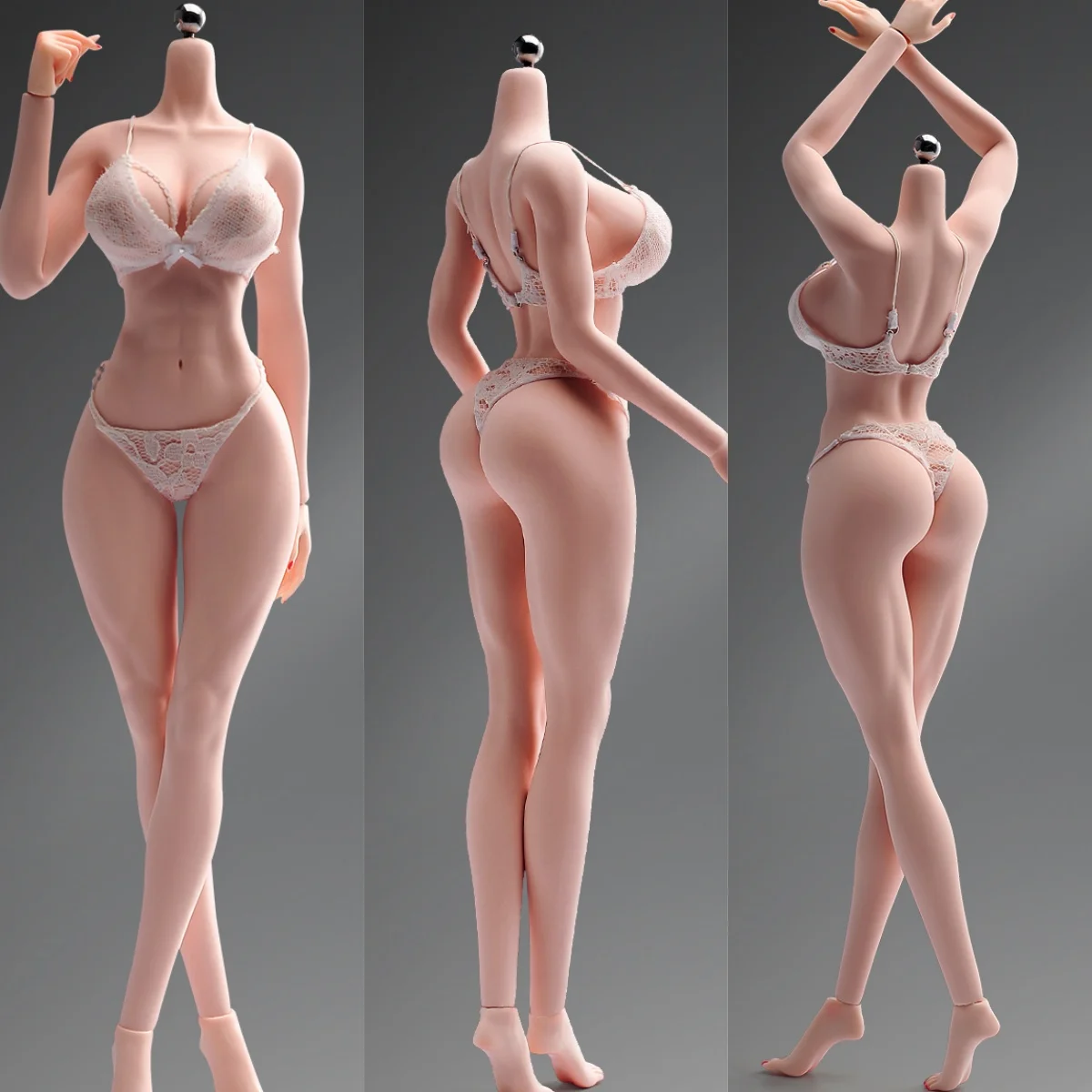 

ZZYM507 1/6 Scale Female Soldier Tan Pale Sutan Skinned Ultra-Articulated Joints 12" Action Figure Modle Toys For DIY