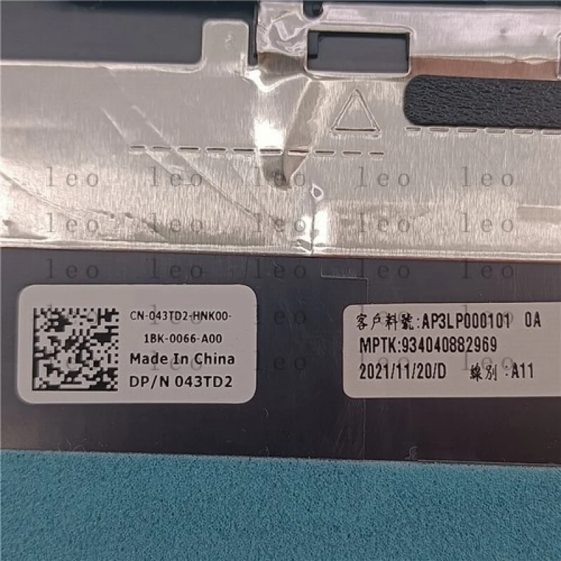 FU  For Dell G15 5511 5510 5515 5520 5525 2022 LCD Back Cover Rear Lid 43TD2 043TD2