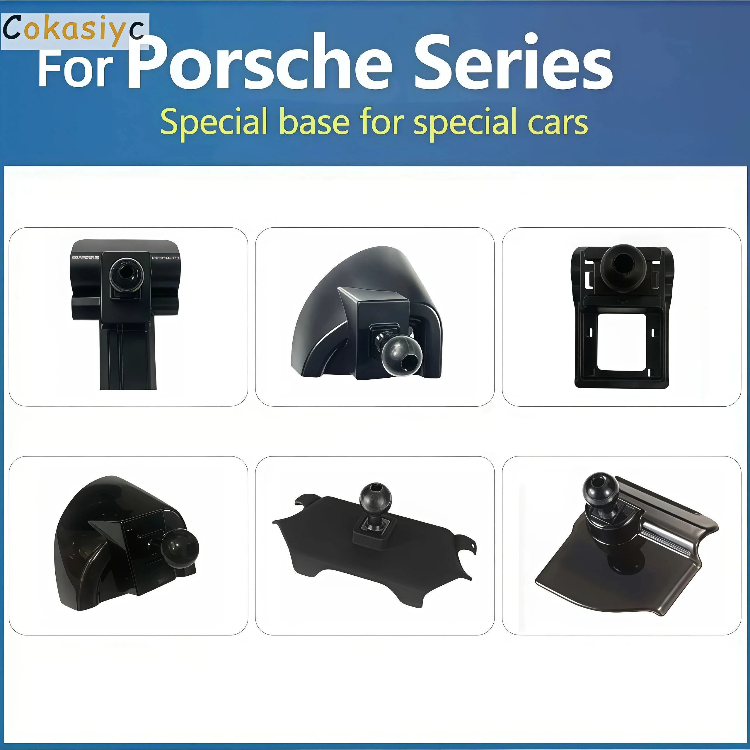 Special Car Mobile Phone Holder Bracket Base Air Outlet Fixed Bracket Accessories For Porsche Cayenne Macan Panamera 911 718