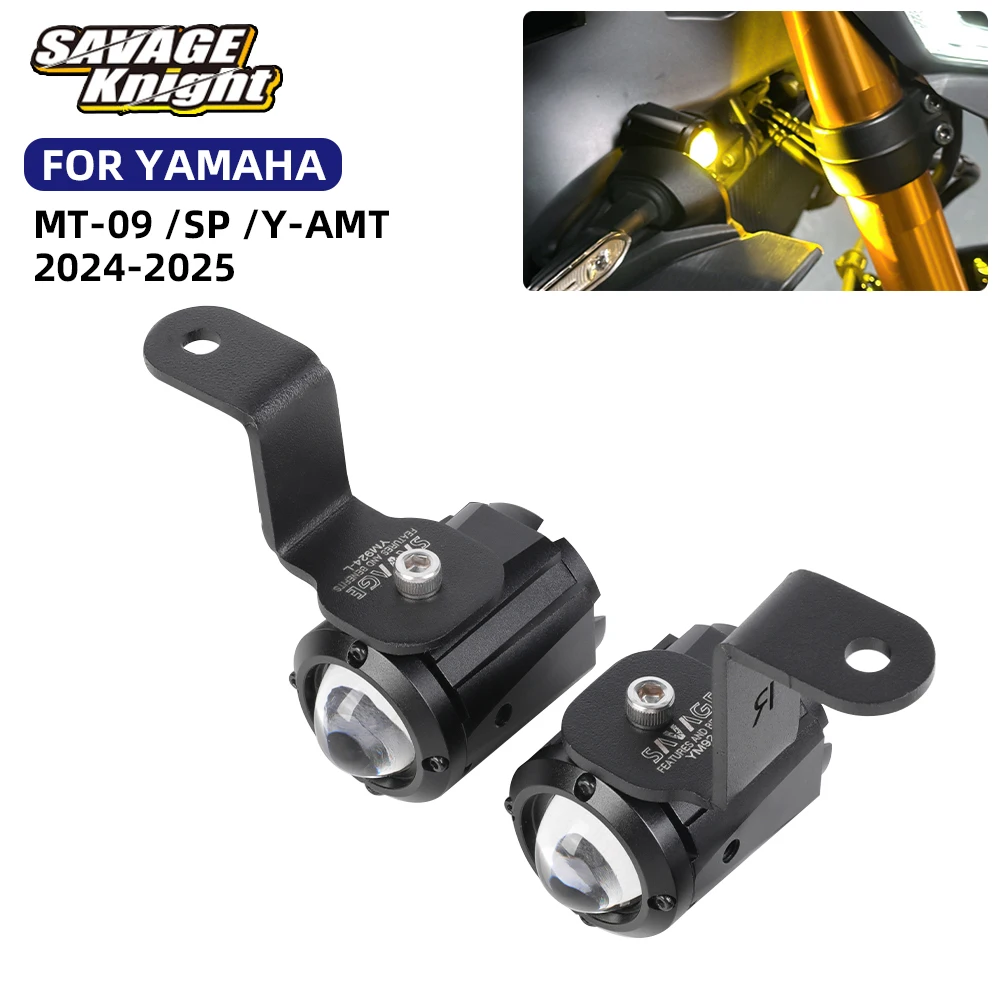 2025 MT-09 Yamt LED Auxiliary Spotlight Fog Light For Yamaha MT09