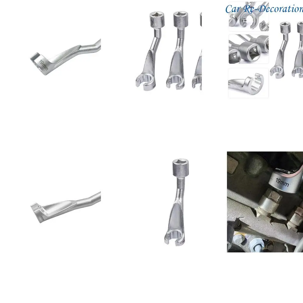 

R58D Эргономическая ручка топлива для инжектора гаечный ключ не коррозионная конструкция.