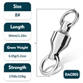 Silver 8-10pcs