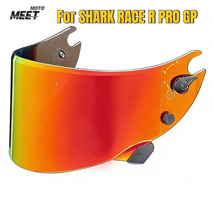 

Motorcycle Helmet Full Visor Full Face for SHARK RACE R PRO GP UV Anti-scratch Wind Shield Glasses Visor Motorcycle Accessories