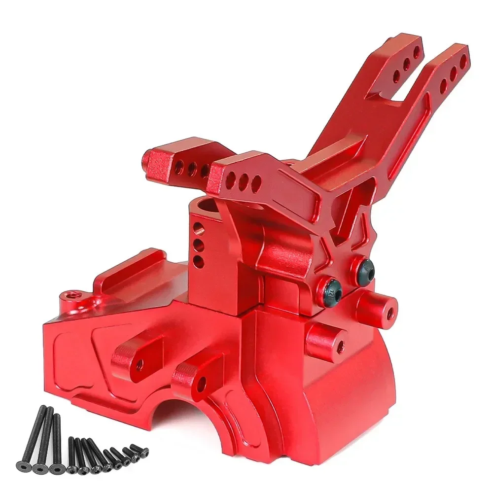 Caja de cambios delantera y trasera de Metal para Arrma 1/10 3S BIGROCK GRANITE SENTON 1/8 TYPHON, piezas de mejora, accesorios