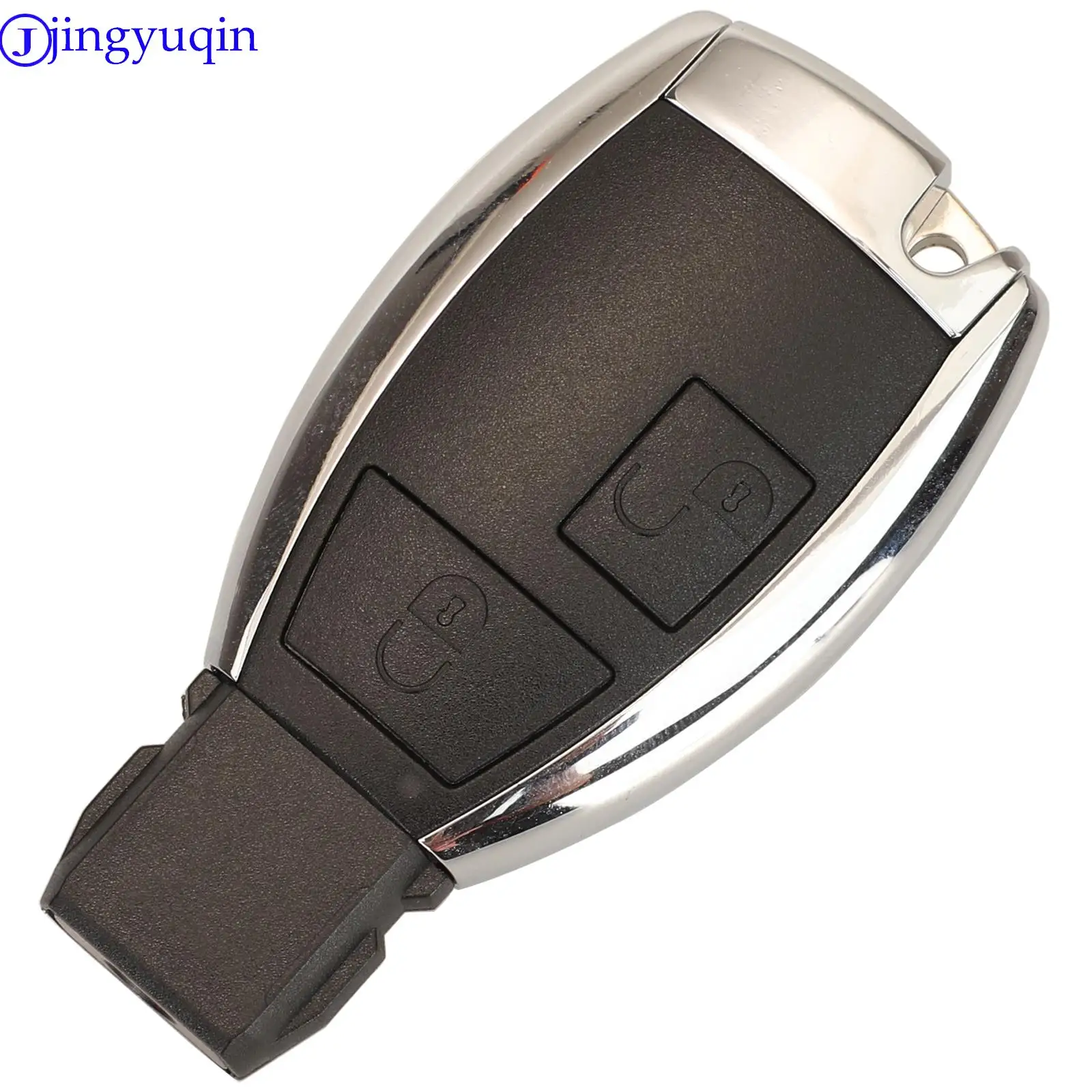 jingyuqin Modified Car Key Shell Case Cover For Mercedes Benz B C E ML S CLK CL Replacement Smart Car Key Shell 2/3/4 Buttons