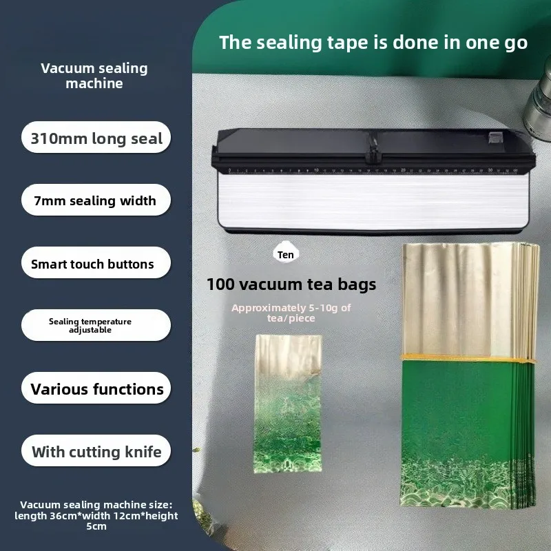 Máquina automática de embalagem a vácuo para chá