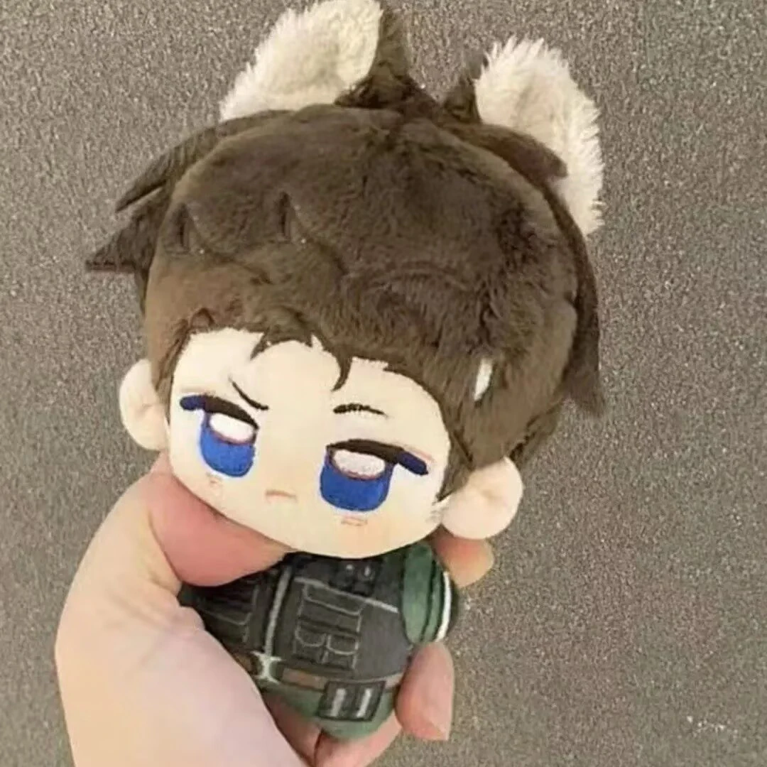 Resident Albert Wesker Plush Doll Ear Pendant Chris Redfield Kennedy Stuffed Toys Keychain Fans Collect Holiday Party Gifts